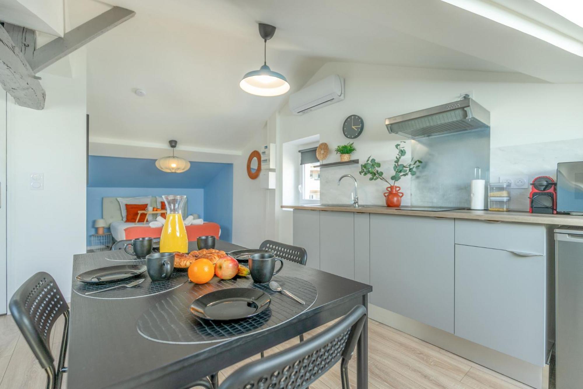Le Travi - Studio Climatise Au Centre De แบร์เฌอรัก ภายนอก รูปภาพ