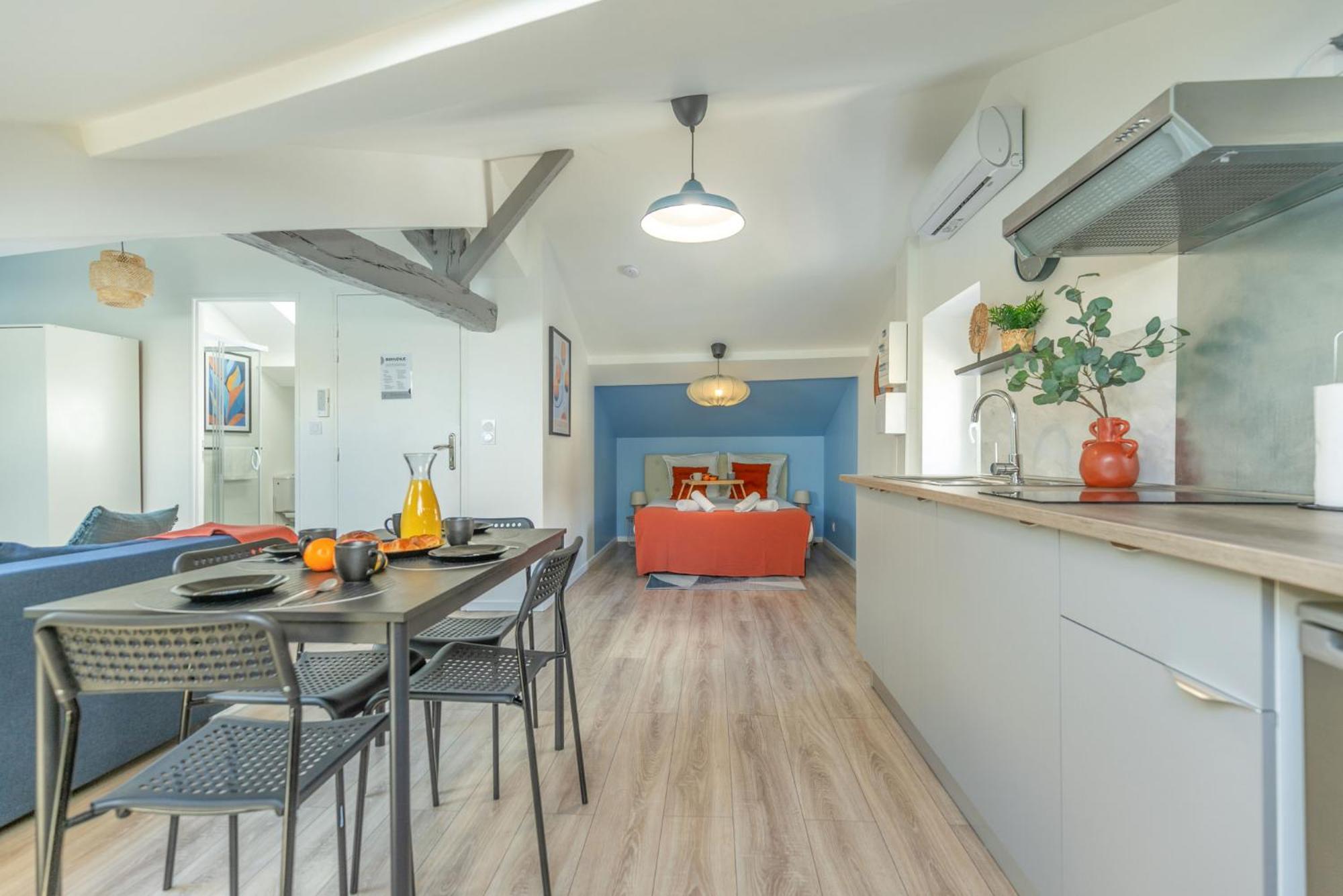 Le Travi - Studio Climatise Au Centre De แบร์เฌอรัก ภายนอก รูปภาพ